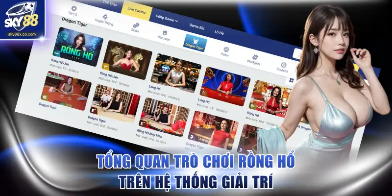 Tổng quan trò chơi Rồng Hổ trên hệ thống giải trí